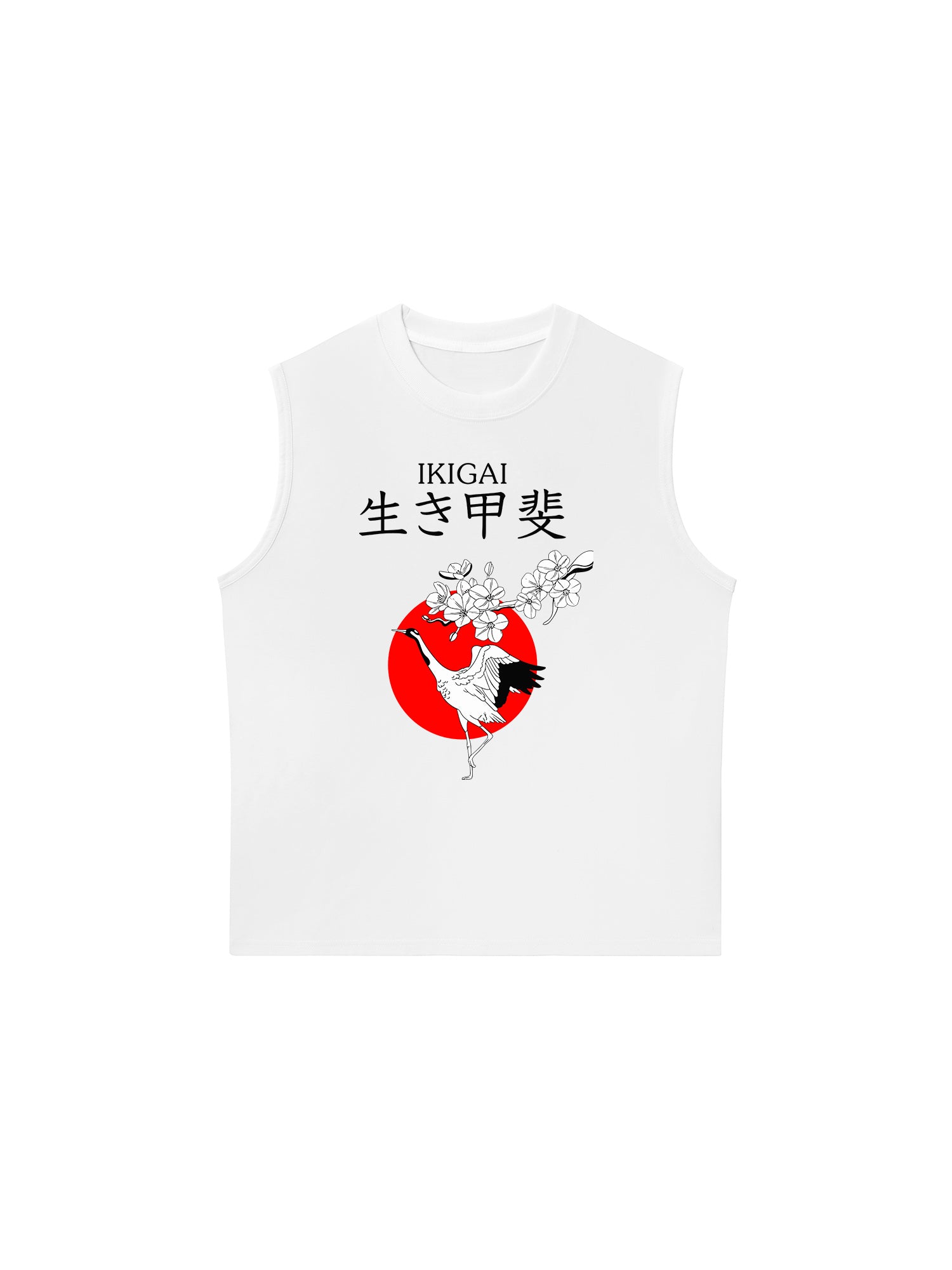 Áo Ba Lỗ Relaxed Fit The Ikigai Essence