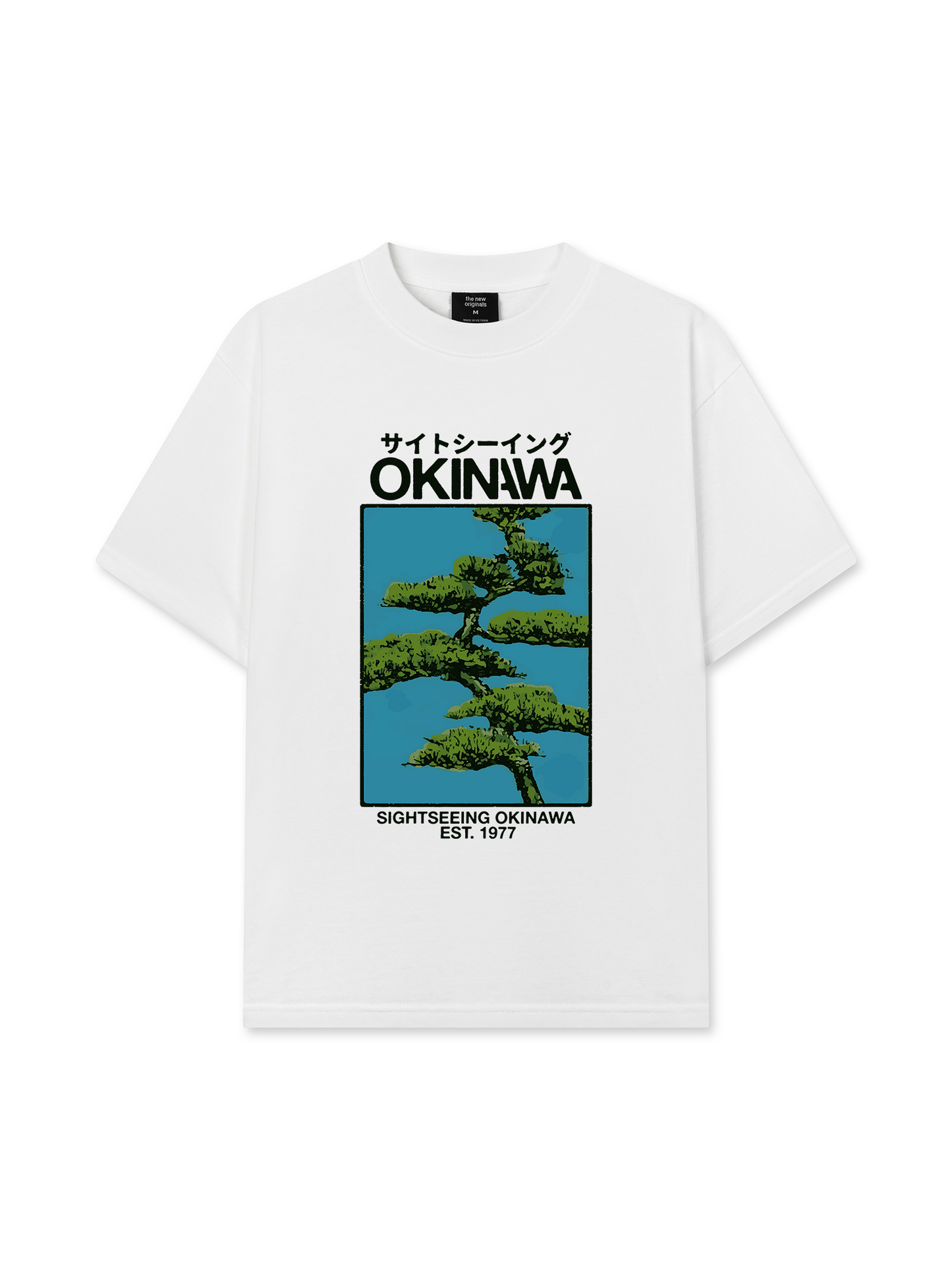 Áo Thun Relaxed Fit Sightseeing Okinawa