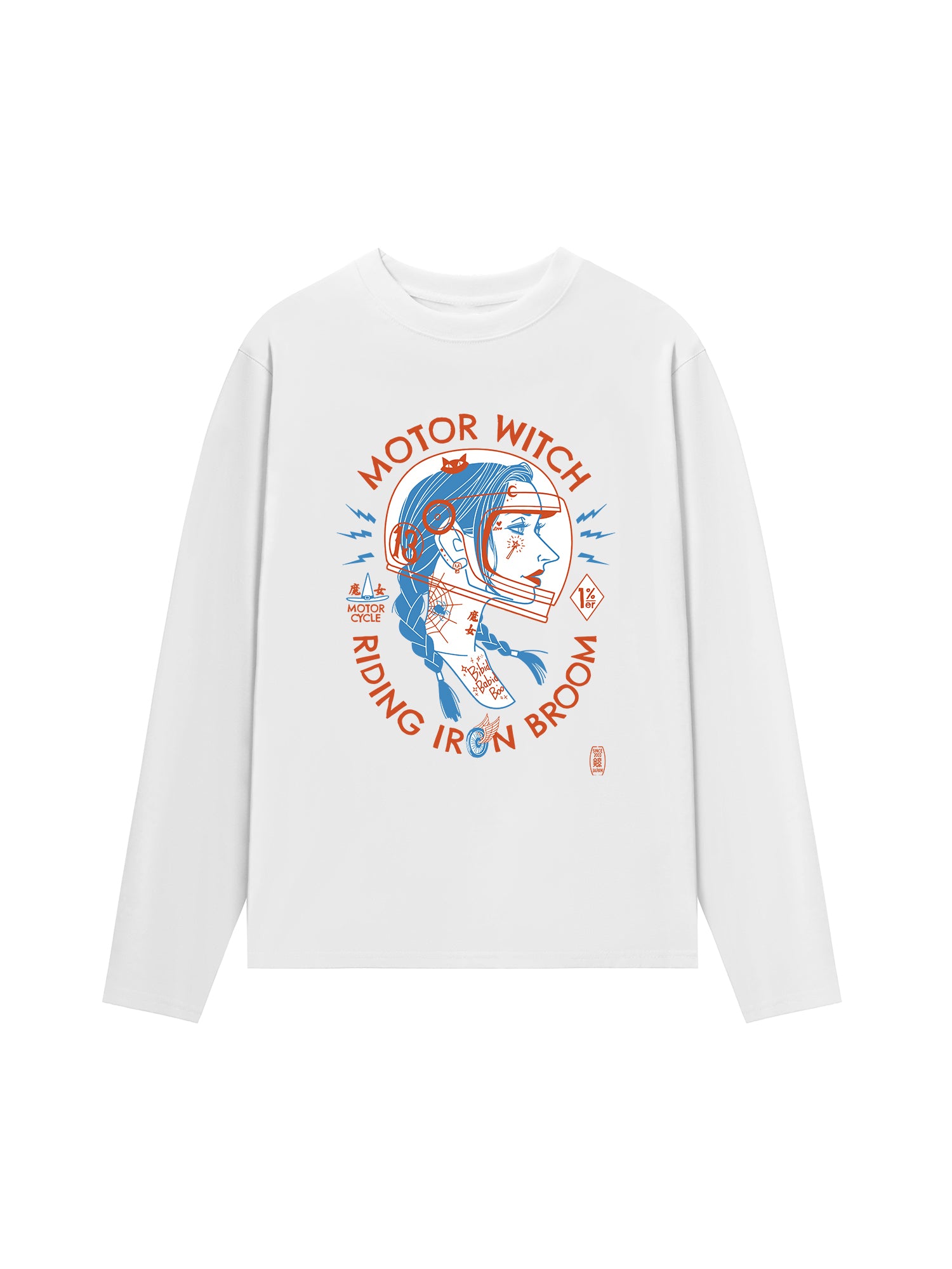 Áo Thun Dài Tay Motor Witch