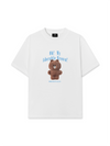 Áo Thun Relaxed Fit Teddy Land Oh My Brown