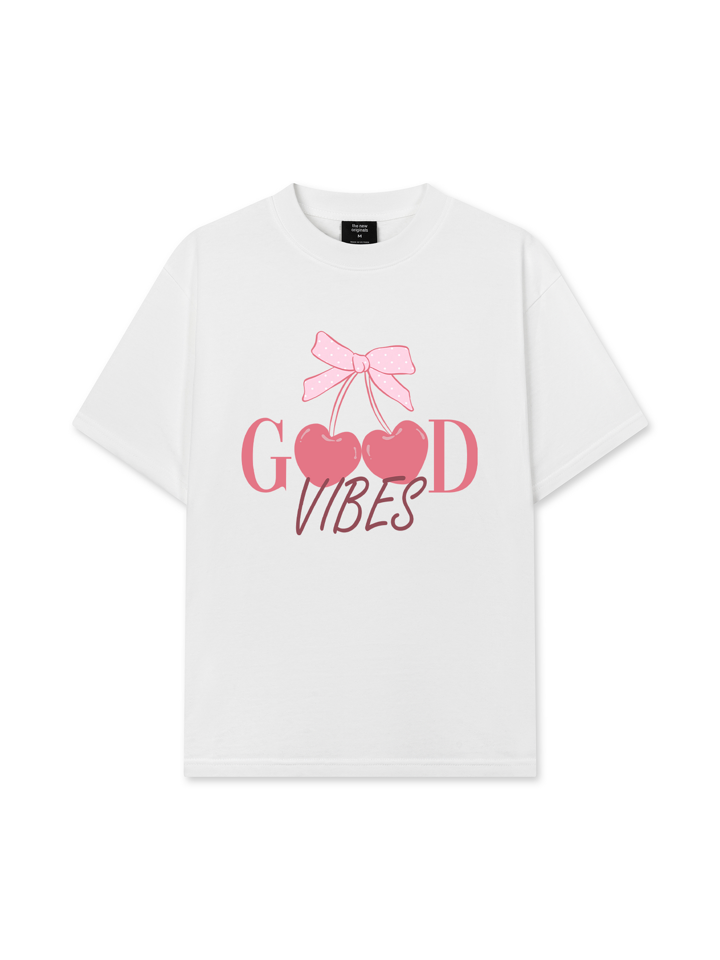 Áo Thun Relaxed Fit Daily Cuties Good Vibes