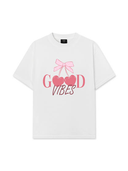 Áo Thun Relaxed Fit Daily Cuties Good Vibes