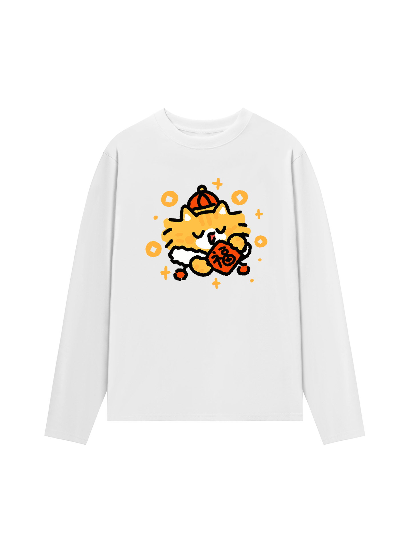 Áo Thun Dài Tay Fortune Cat