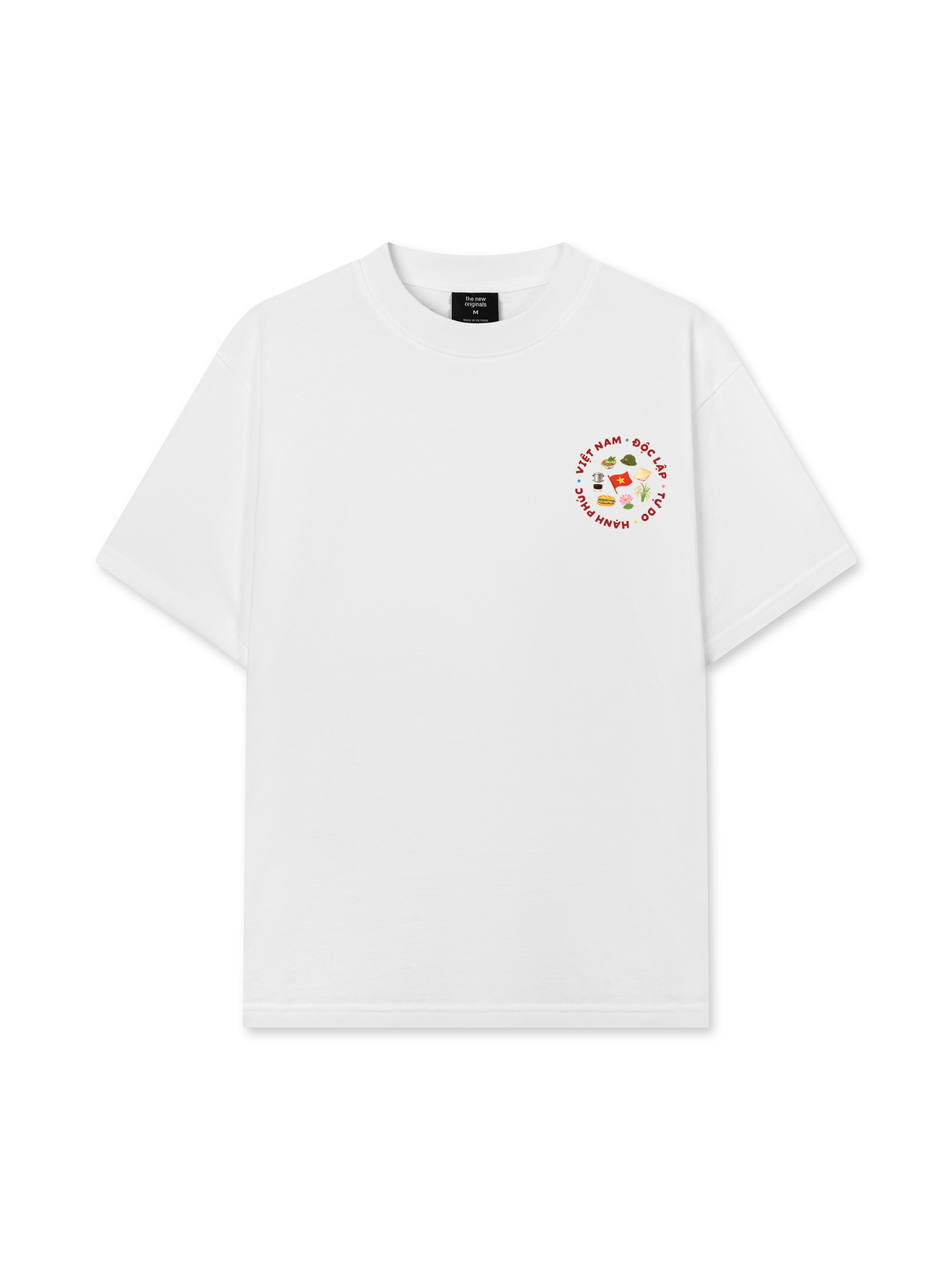 Áo Thun Relaxed Fit Độc Lập Tự Do Hạnh Phúc