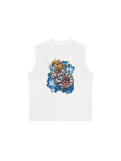 Áo Ba Lỗ Relaxed Fit Fujin - Raijin