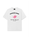 Áo Thun Relaxed Fit SOVERREIGN CHARGE PINK HORSE