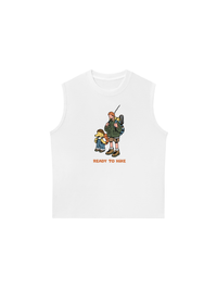 Áo Ba Lỗ Relaxed Fit Go Outside Ready to Hike