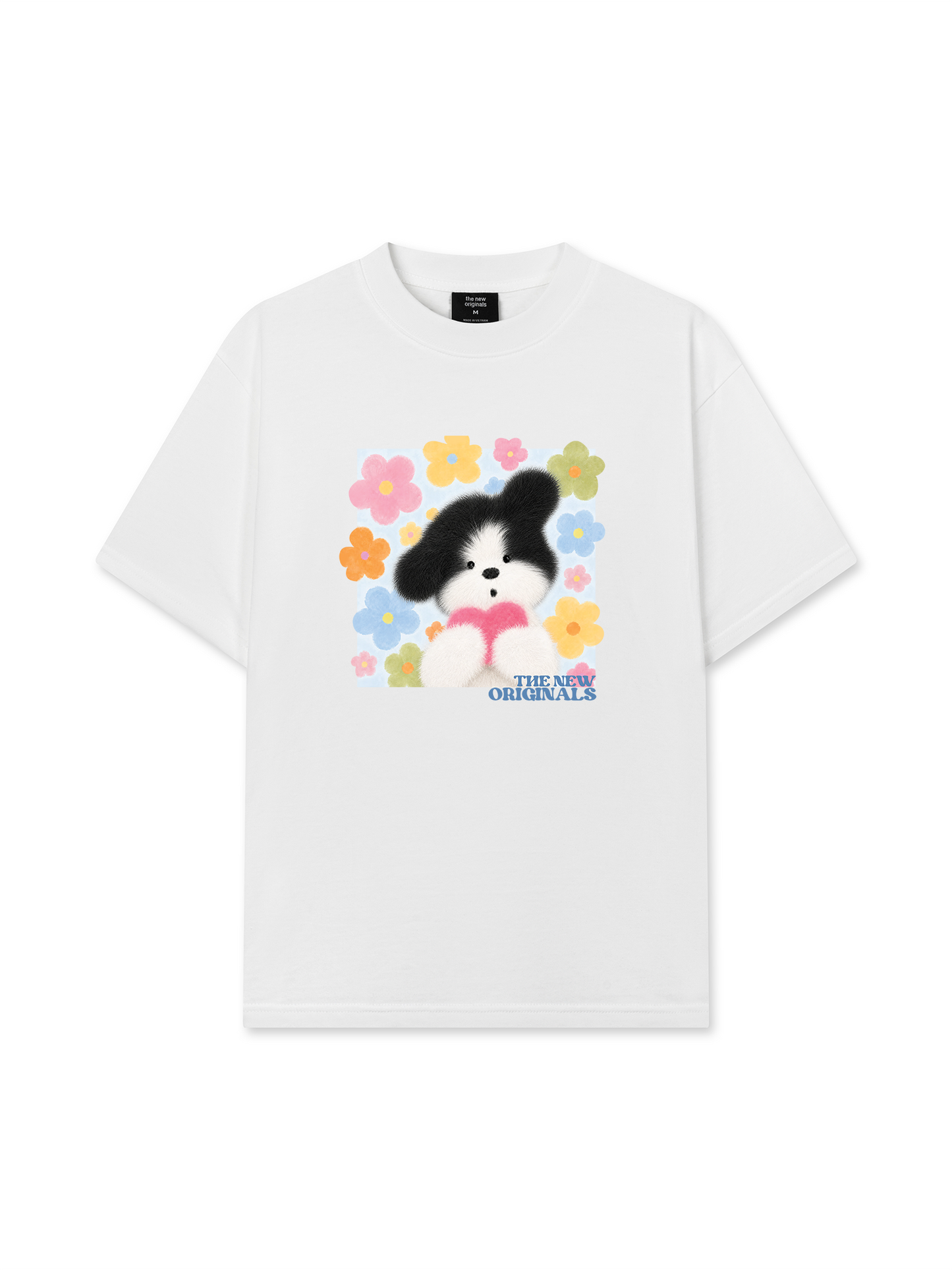 Áo Thun Relaxed Fit Flower Puppy