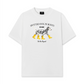 Áo Thun Relaxed Fit Animal Cute Puppy Yellow Boots