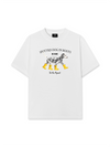 Áo Thun Relaxed Fit Animal Cute Puppy Yellow Boots