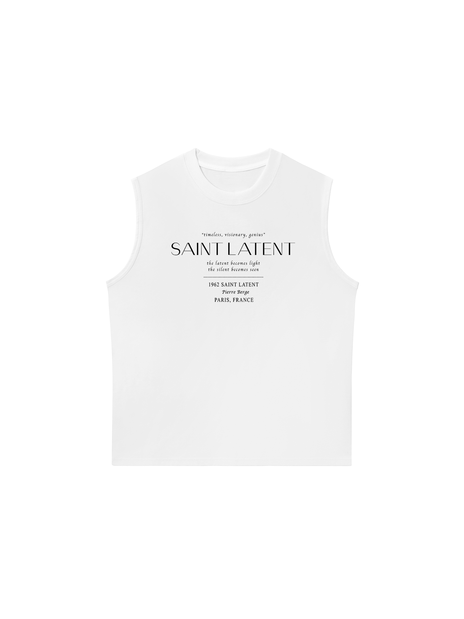 Áo Ba Lỗ Relaxed Fit SAINT LATENT