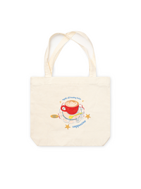 Túi Tote Người Dễ Thương Thích Cappuchino