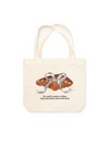 Túi Tote Sweet Pastry Silver Bow