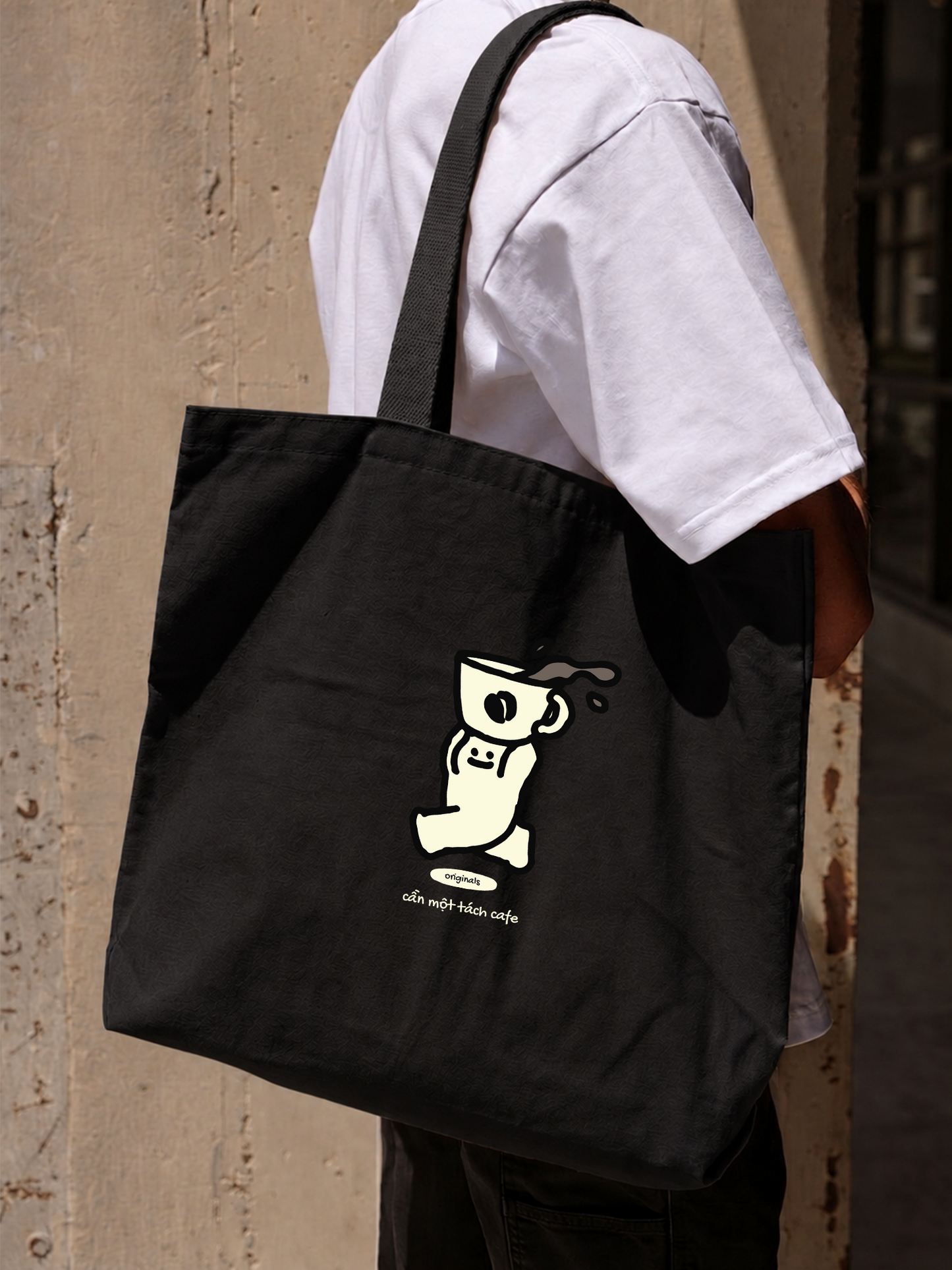 Túi Tote Cần Một Tách Cafe