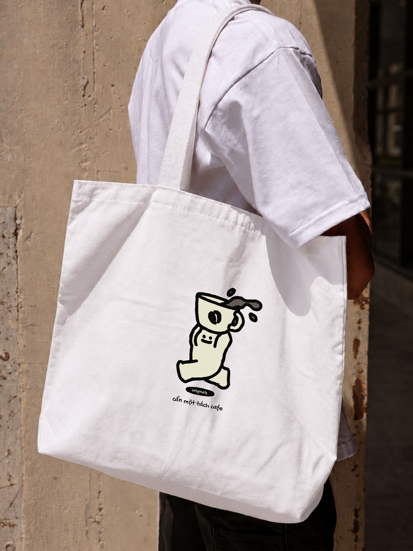Túi Tote Cần Một Tách Cafe
