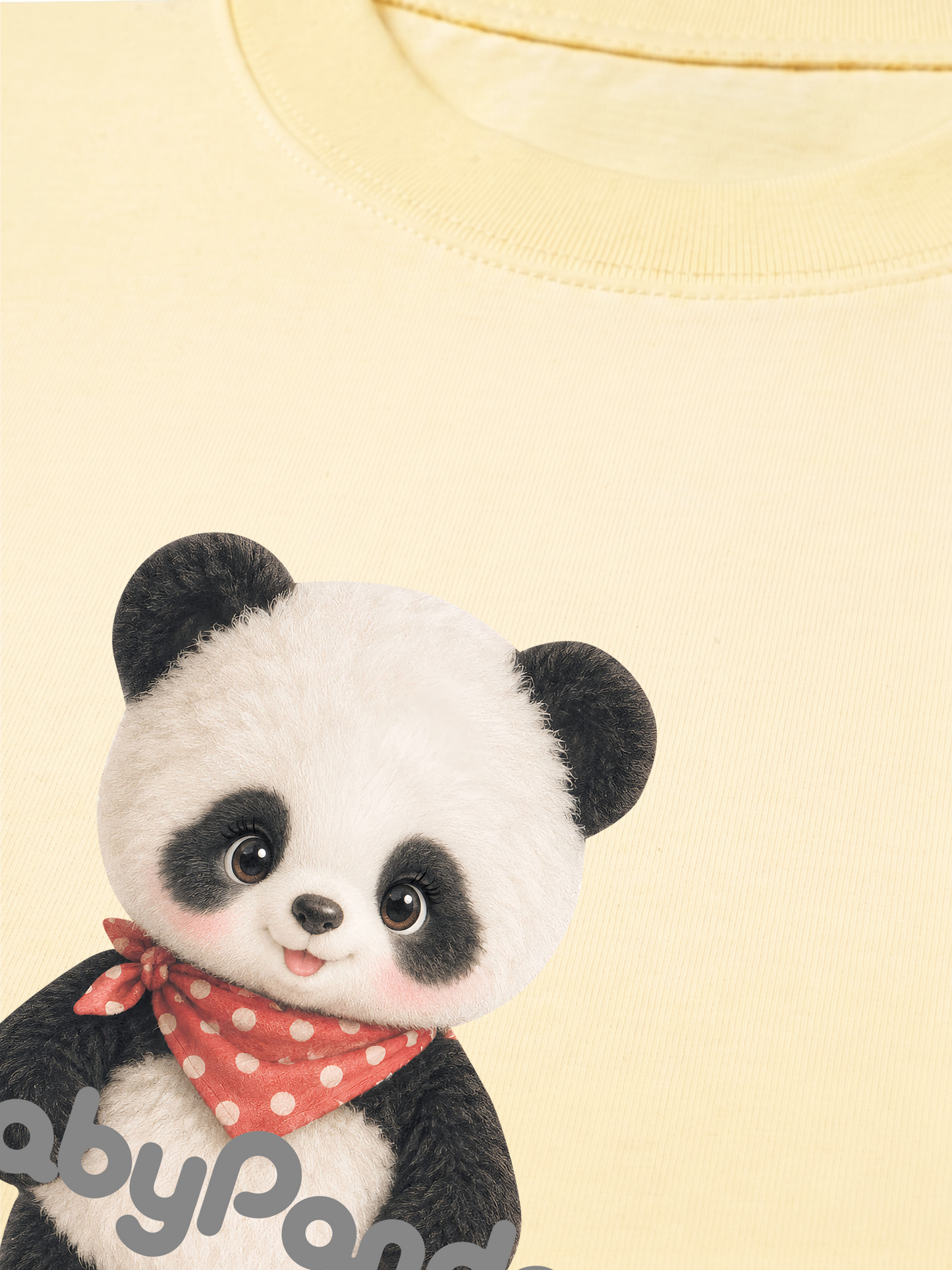 Áo Thun Relaxed Fit Baby Panda