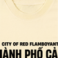 Áo Thun Relaxed Fit City Of Red Flamboyant