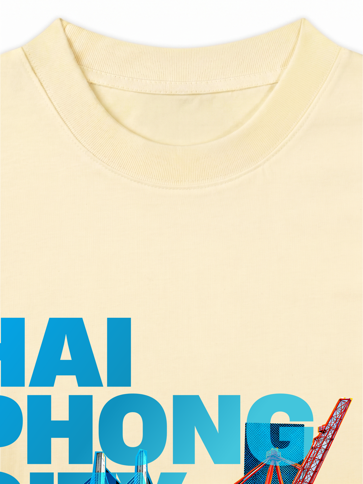 Áo Thun Relaxed Fit Hai Phong City