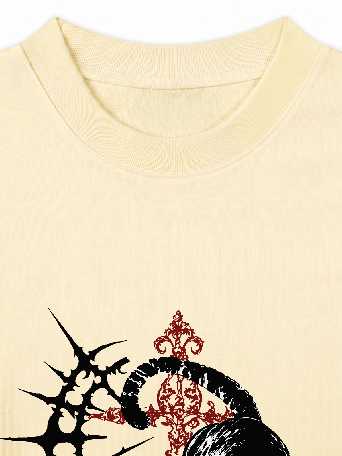 Áo Thun Relaxed Fit Crimson Fang