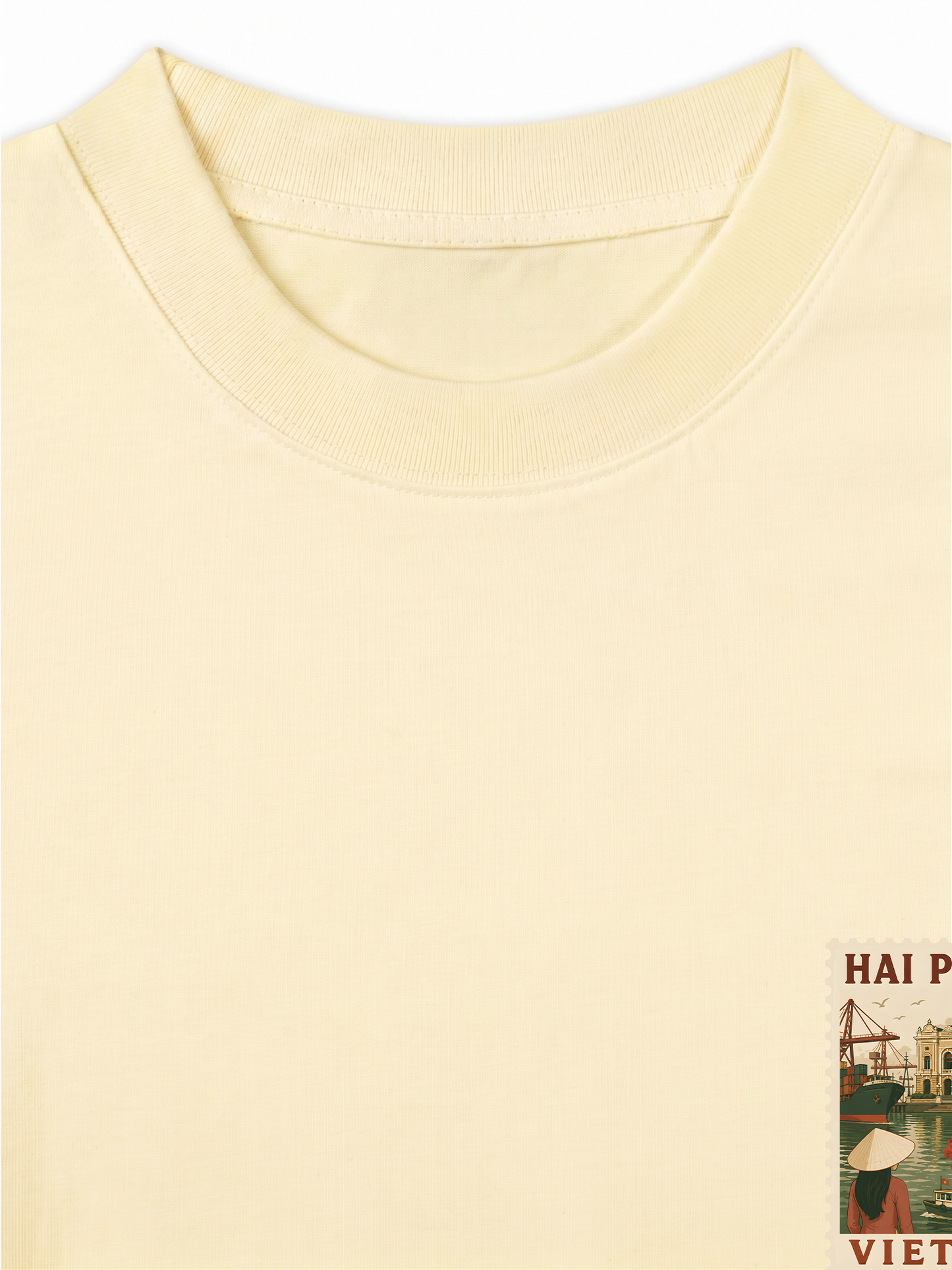 Áo Thun Relaxed Fit Tem Hải Phòng
