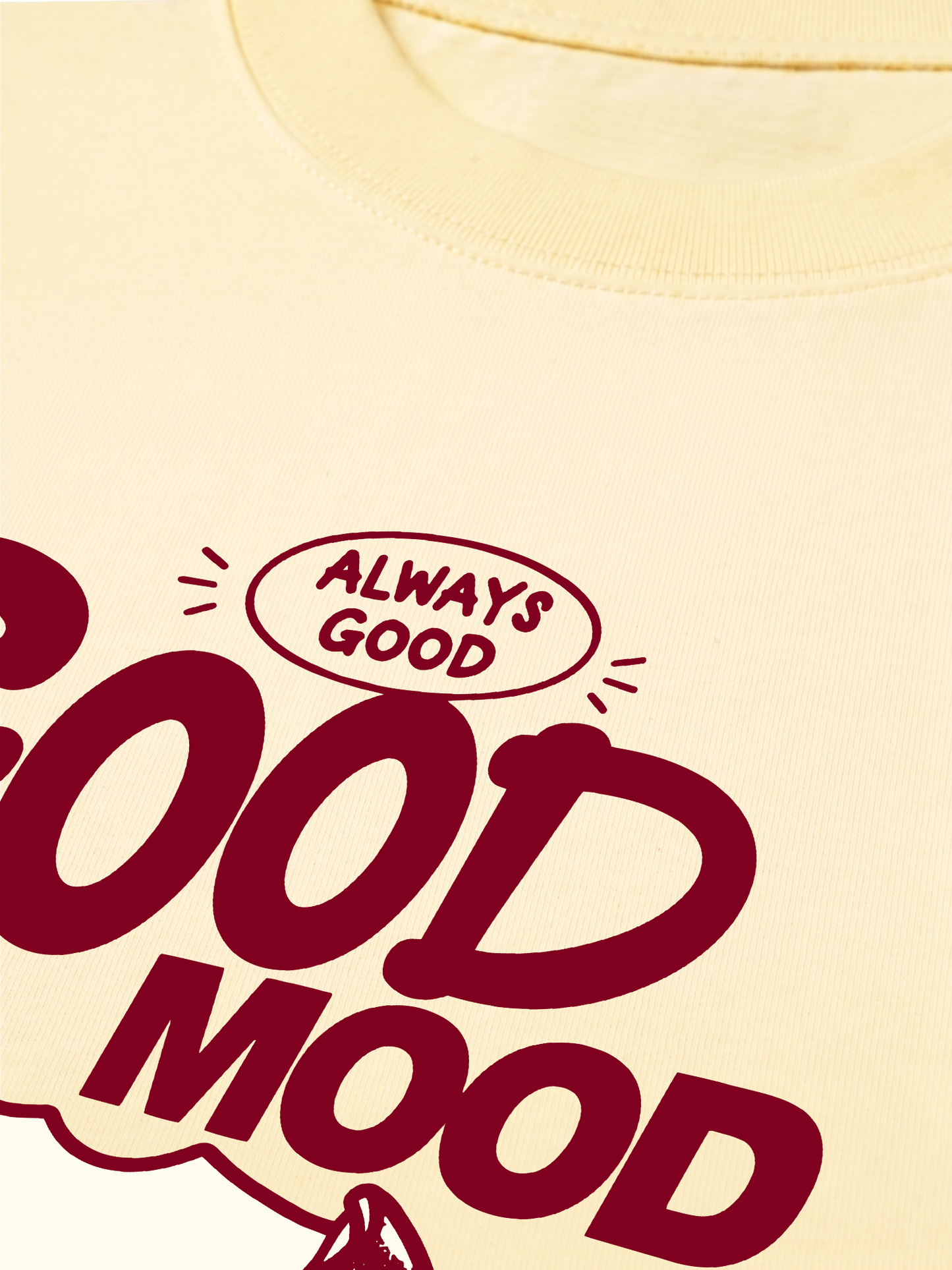 Áo Thun Relaxed Fit Good Mood
