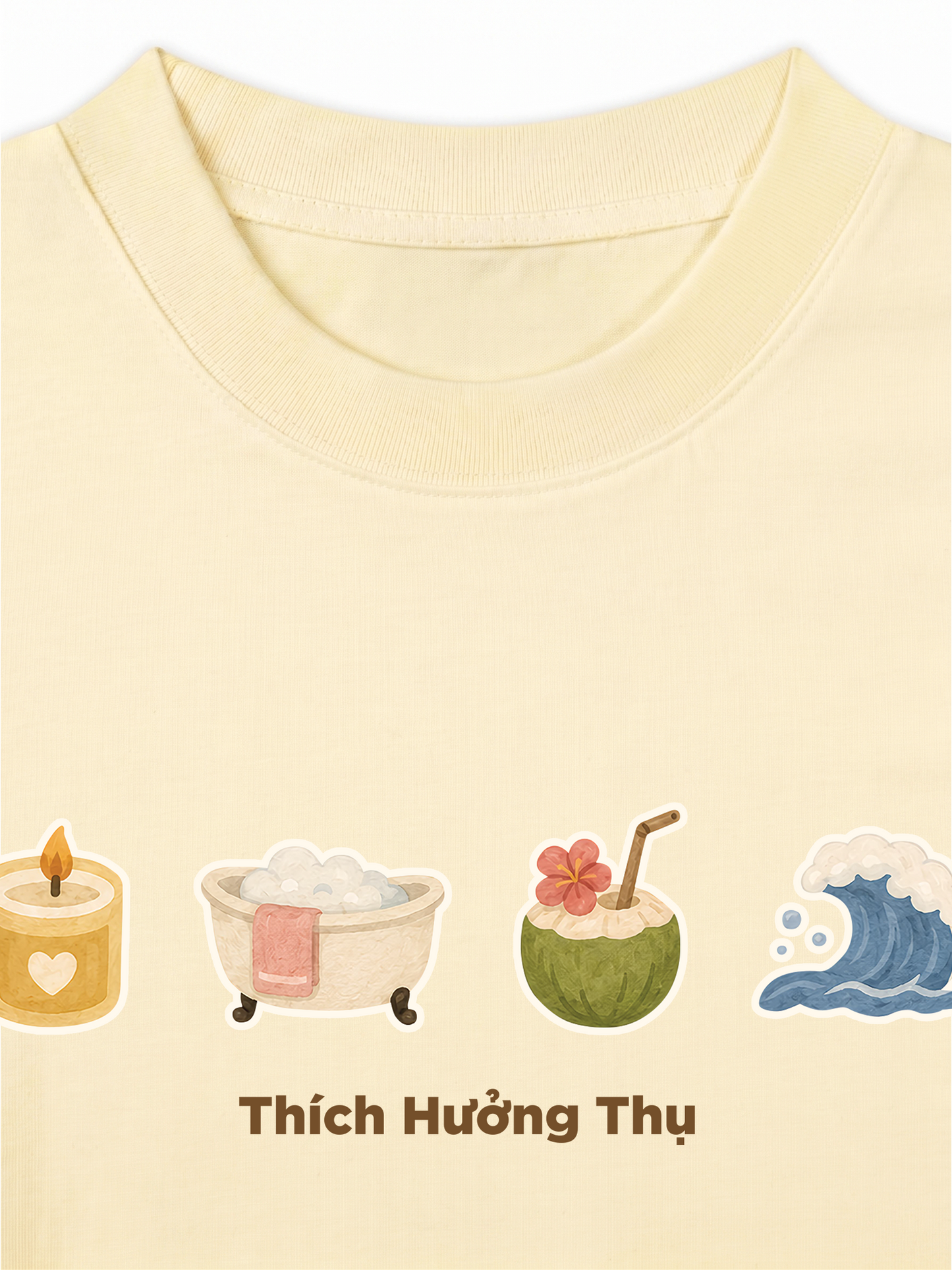 Áo Thun Relaxed Fit Thích Hưởng Thụ