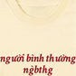 Áo Thun Relaxed Fit Người Bình Thường