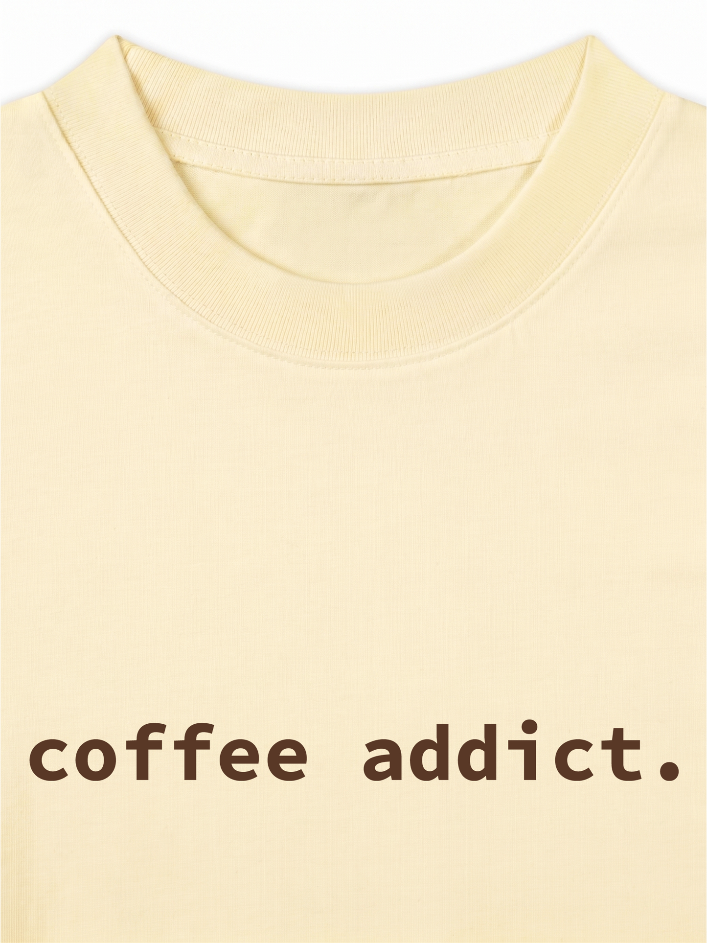 Áo Thun Relaxed Fit Coffee Addict