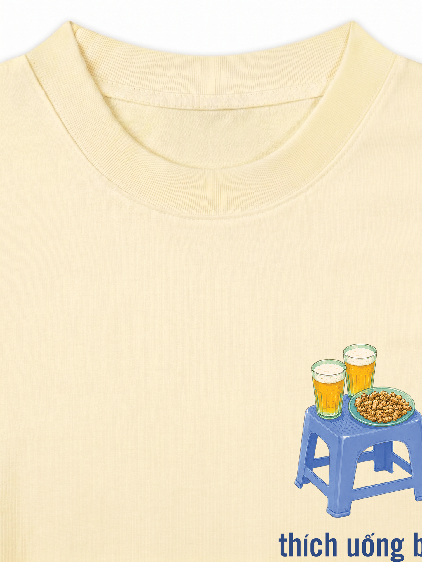 Áo Thun Relaxed Fit Thích Uống Bia