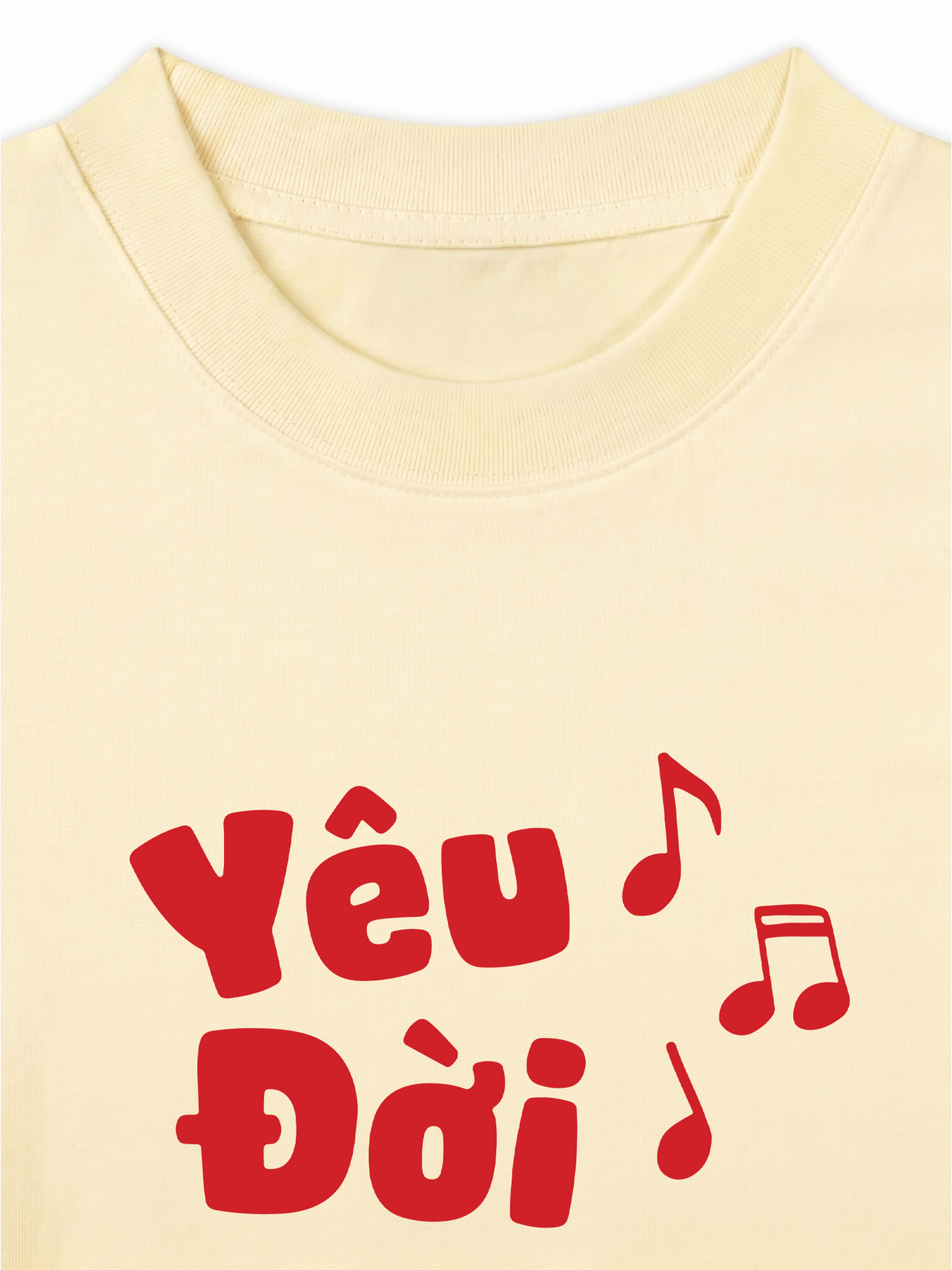 Áo Thun Relaxed Fit Yêu Đời