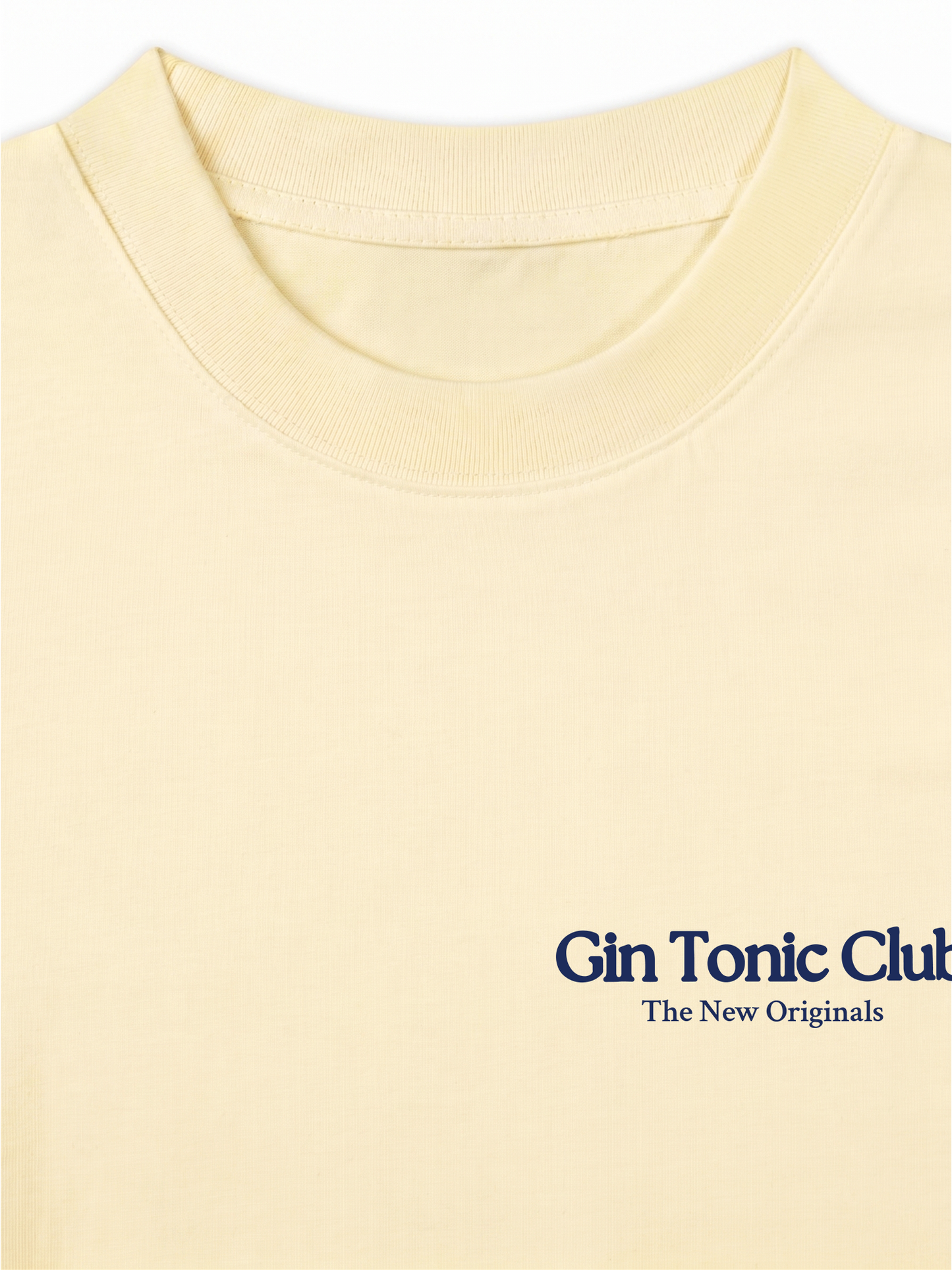 Áo Thun Relaxed Fit Gin Tonic Club