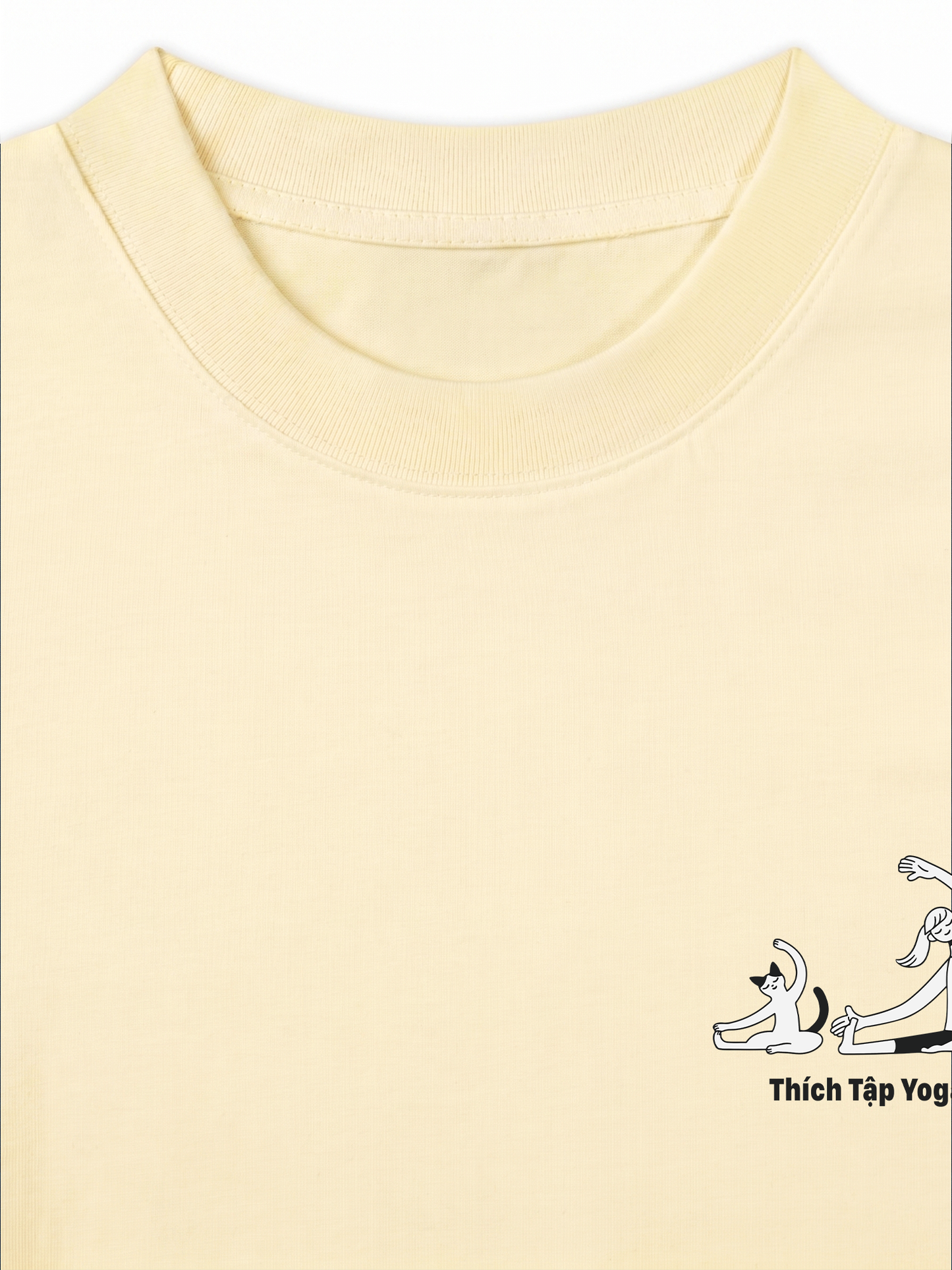Áo Thun Relaxed Fit Thích Tập Yoga