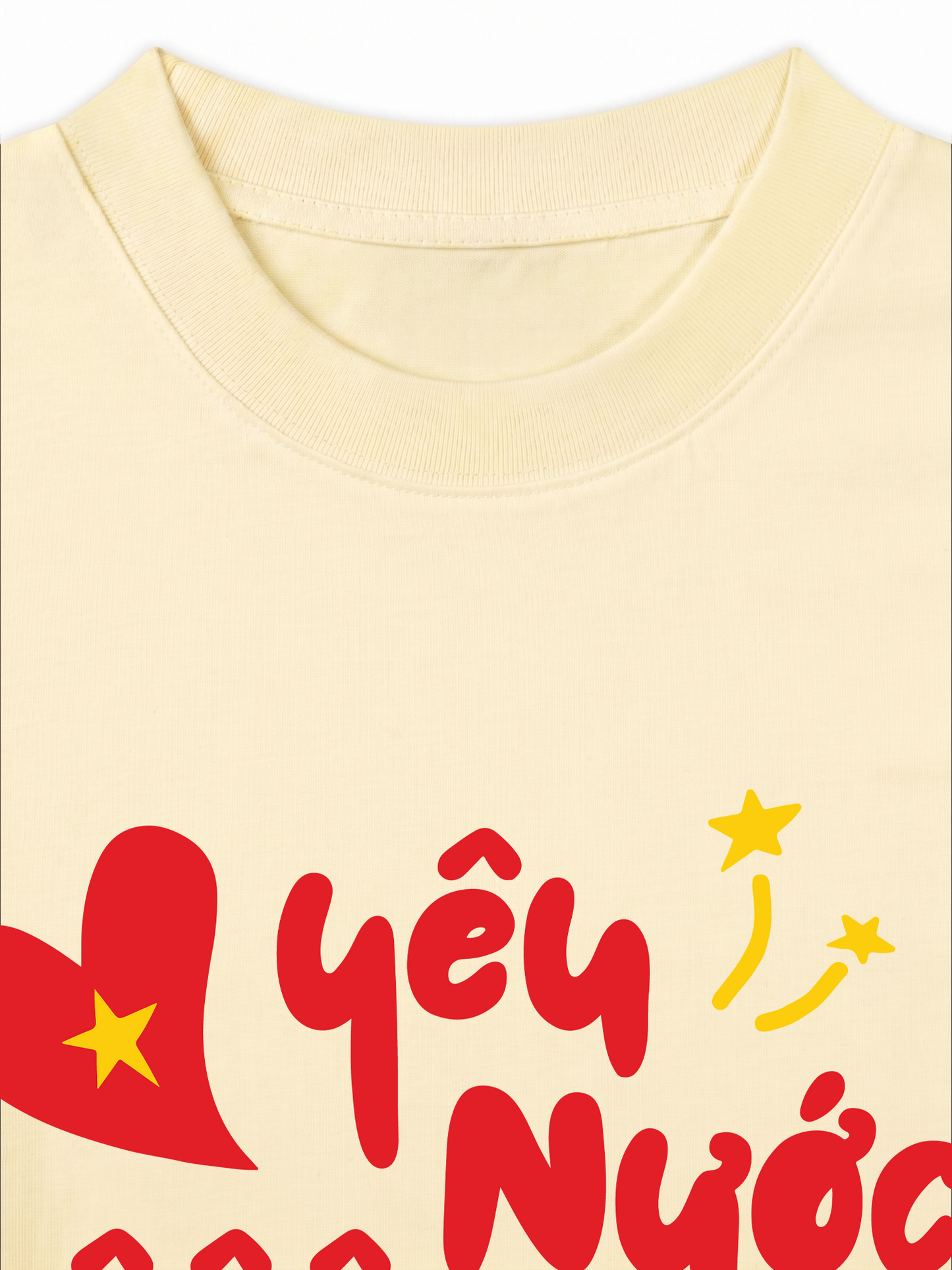Áo Thun Relaxed Fit Yêu Nước Vô Cùng