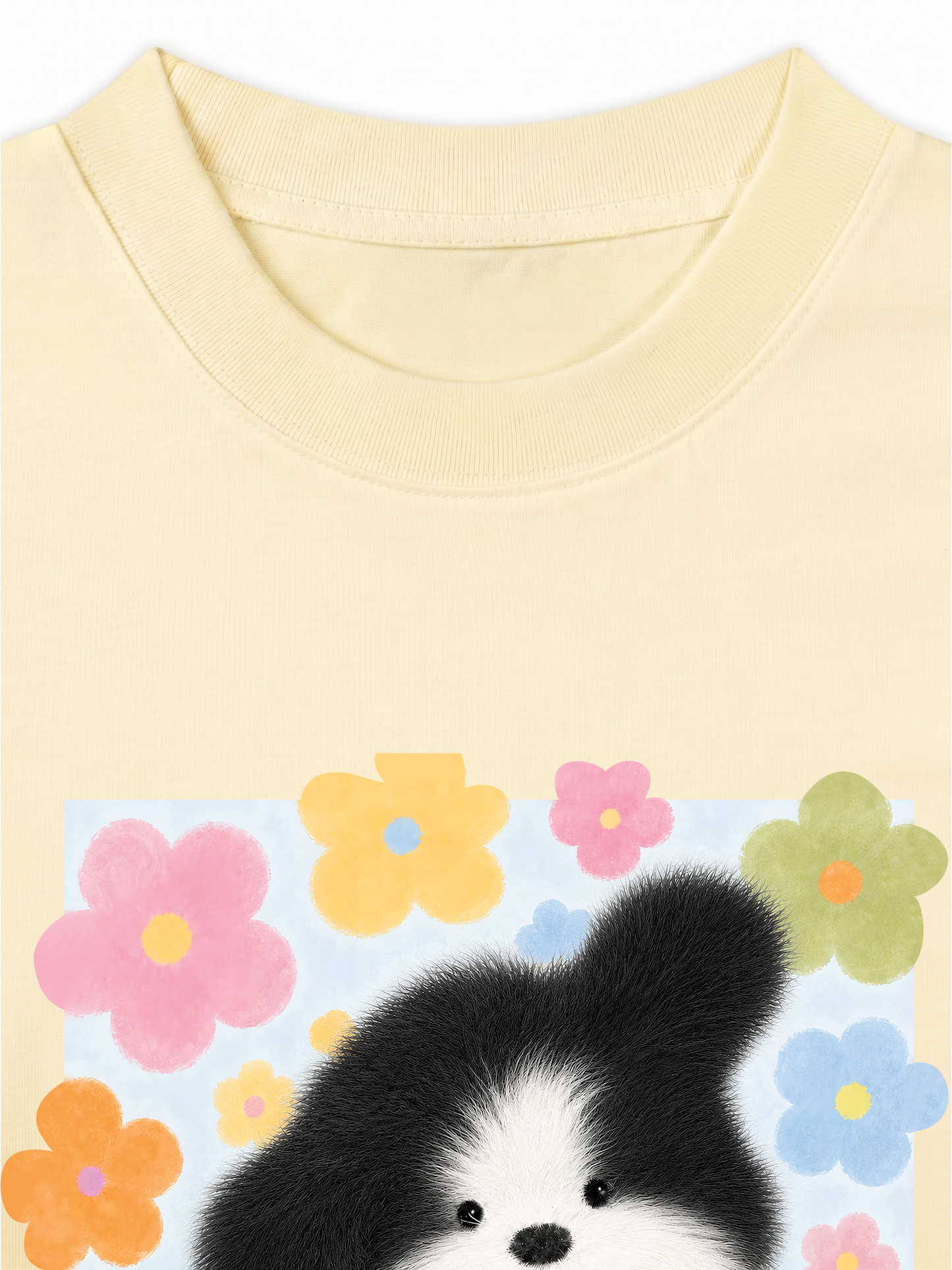 Áo Thun Relaxed Fit Flower Puppy