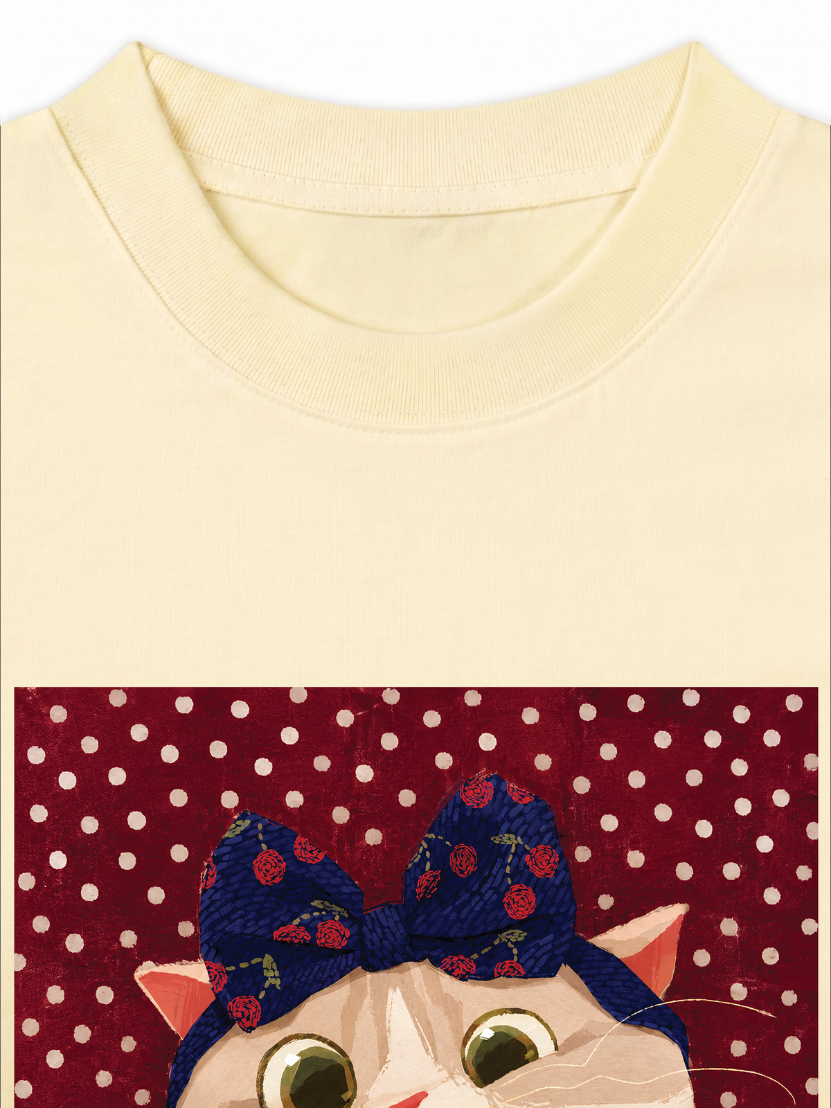 Áo Thun Relaxed Fit Red Fish Meow