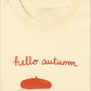 Áo Thun Relaxed Fit Hello Autumn Puppy