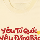 Áo Thun Relaxed Fit Yêu Tổ Quốc, Yêu Đồng Bào