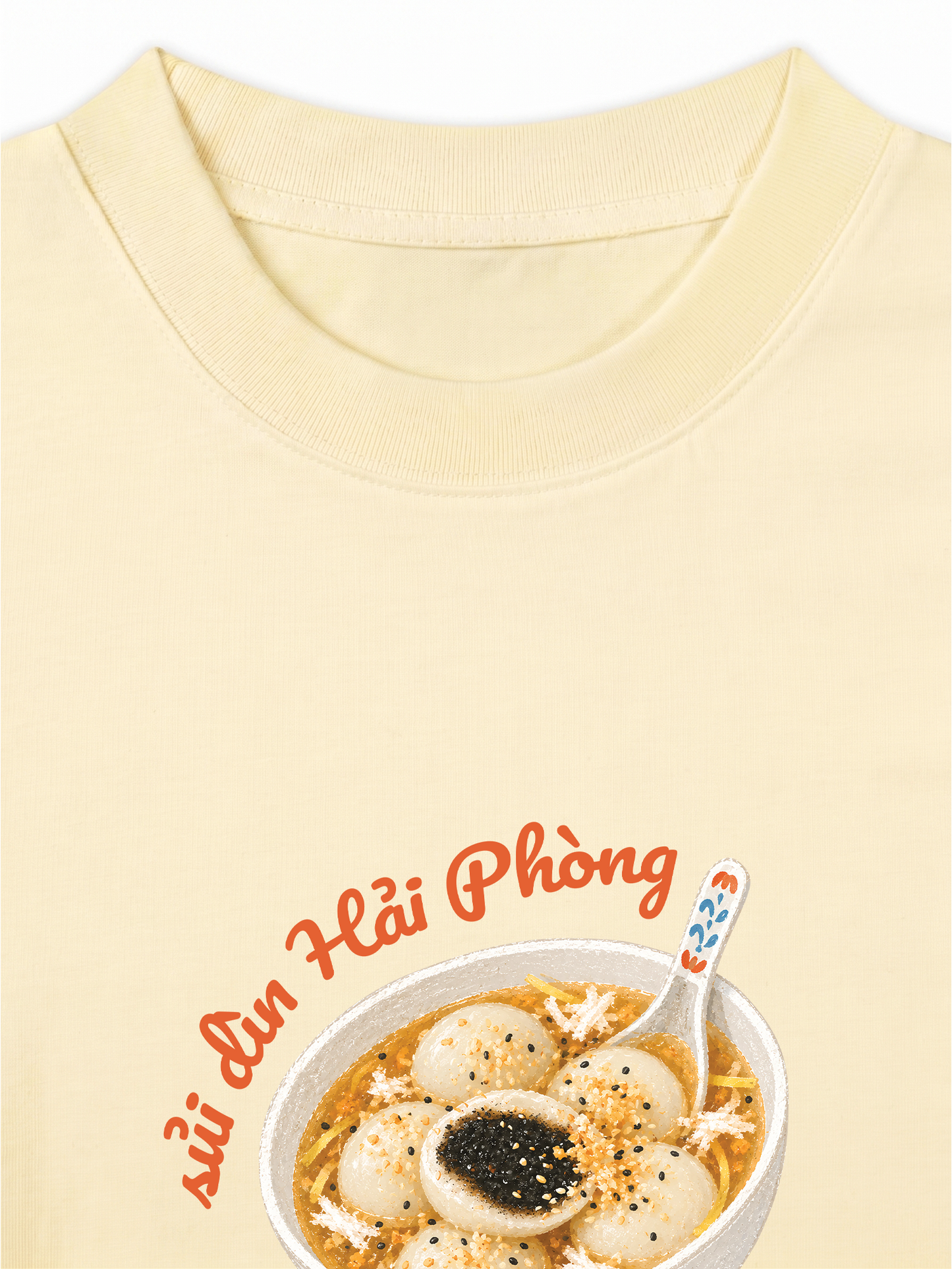 Áo Thun Relaxed Fit Sủi Dìn Hải Phòng
