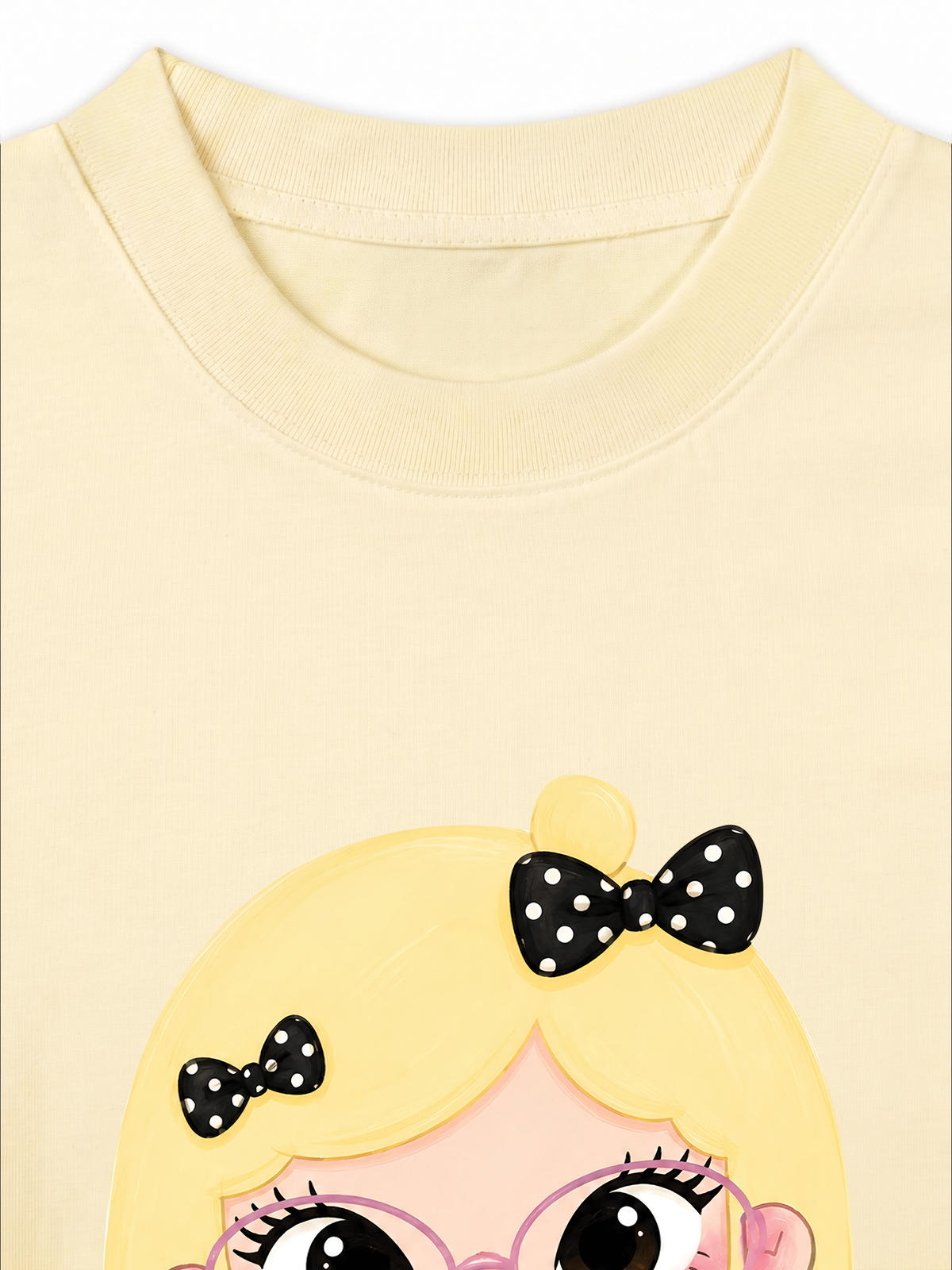 Áo Thun Relaxed Fit  Cute Dotty Girl