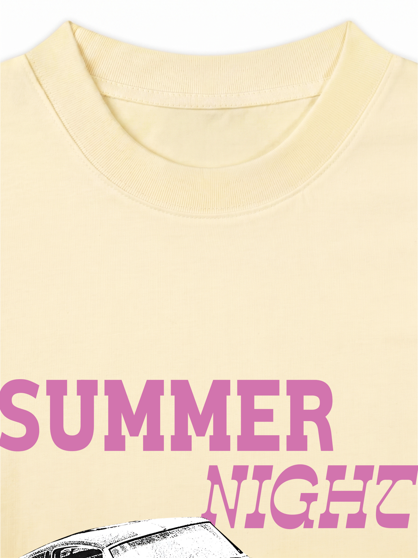 Áo Thun Relaxed Fit Summer Night