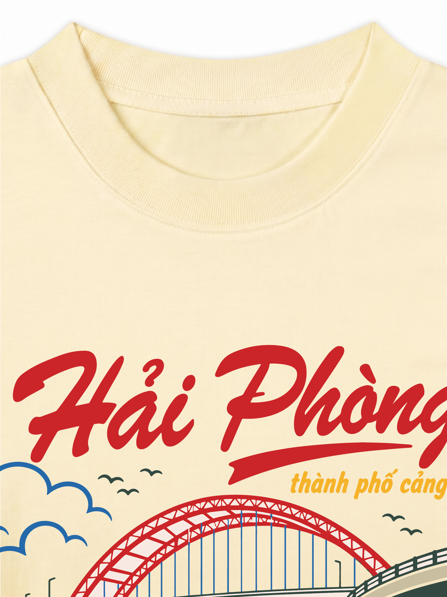 Áo Thun Relaxed Fit Hải Phòng Thành Phố Cảng