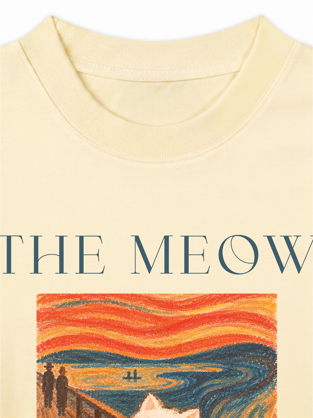 Áo Thun Relaxed Fit The Meow
