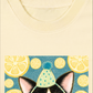 Áo Thun Relaxed Fit Lemon Reverie Meow
