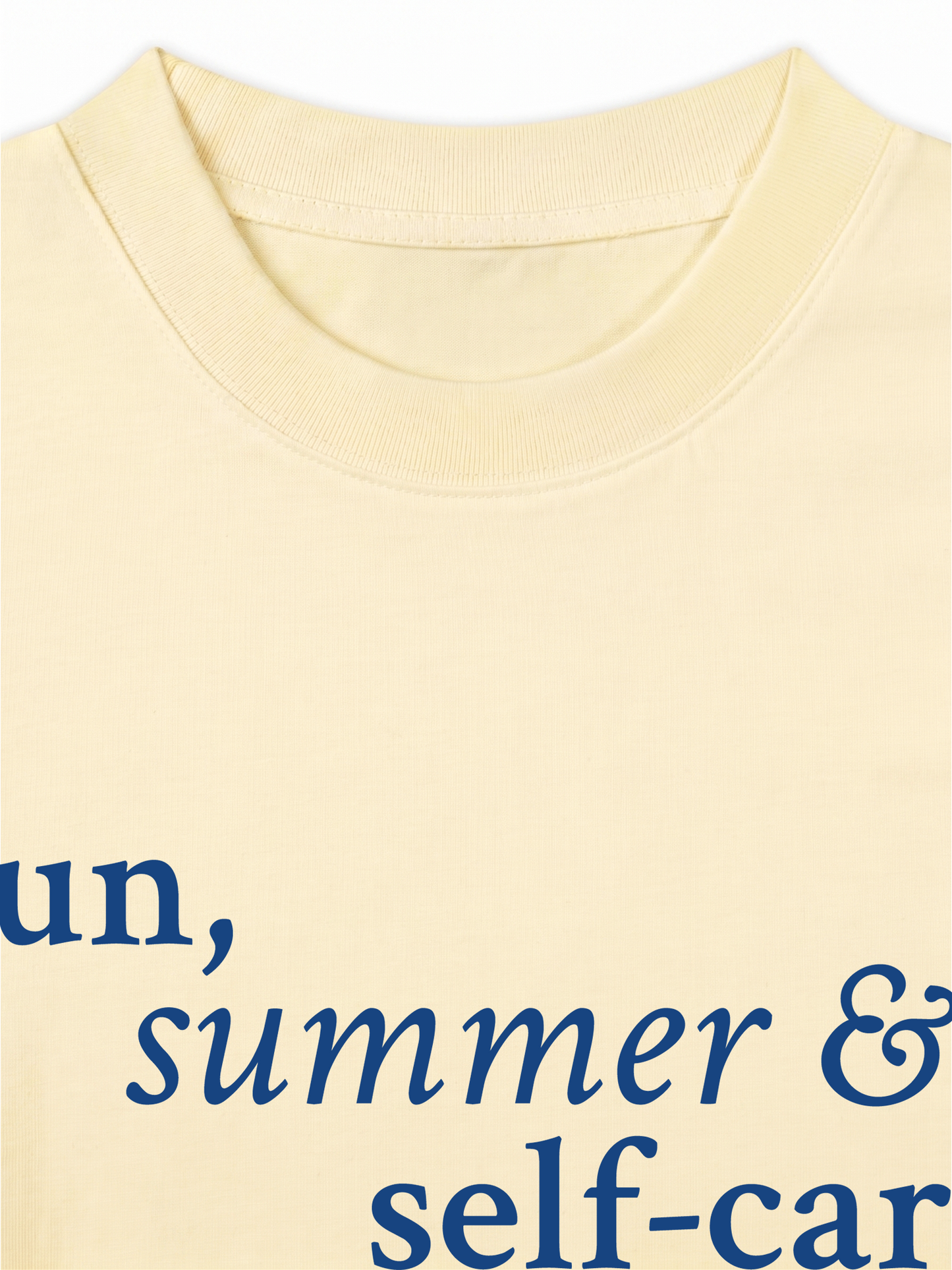 Áo Thun Relaxed Fit Sun Summer & Self Care