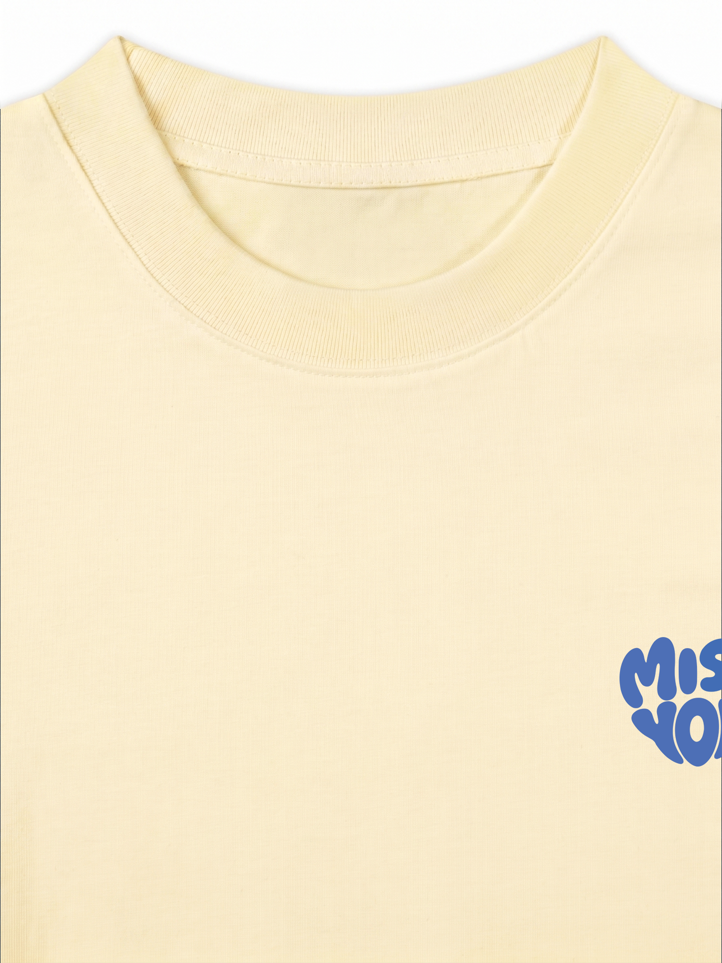 Áo Thun Relaxed Fit Miss You Typography