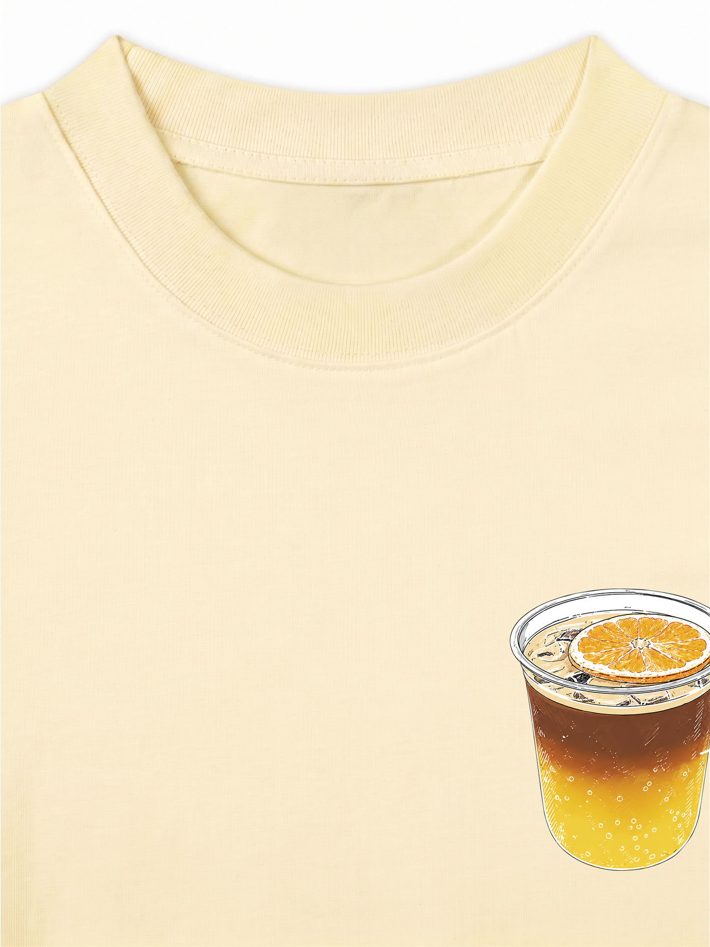 Áo Thun Relaxed Fit Orange Americano