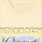 Áo Thun Relaxed Fit Cutie Vitamin Meow Yellow Flower