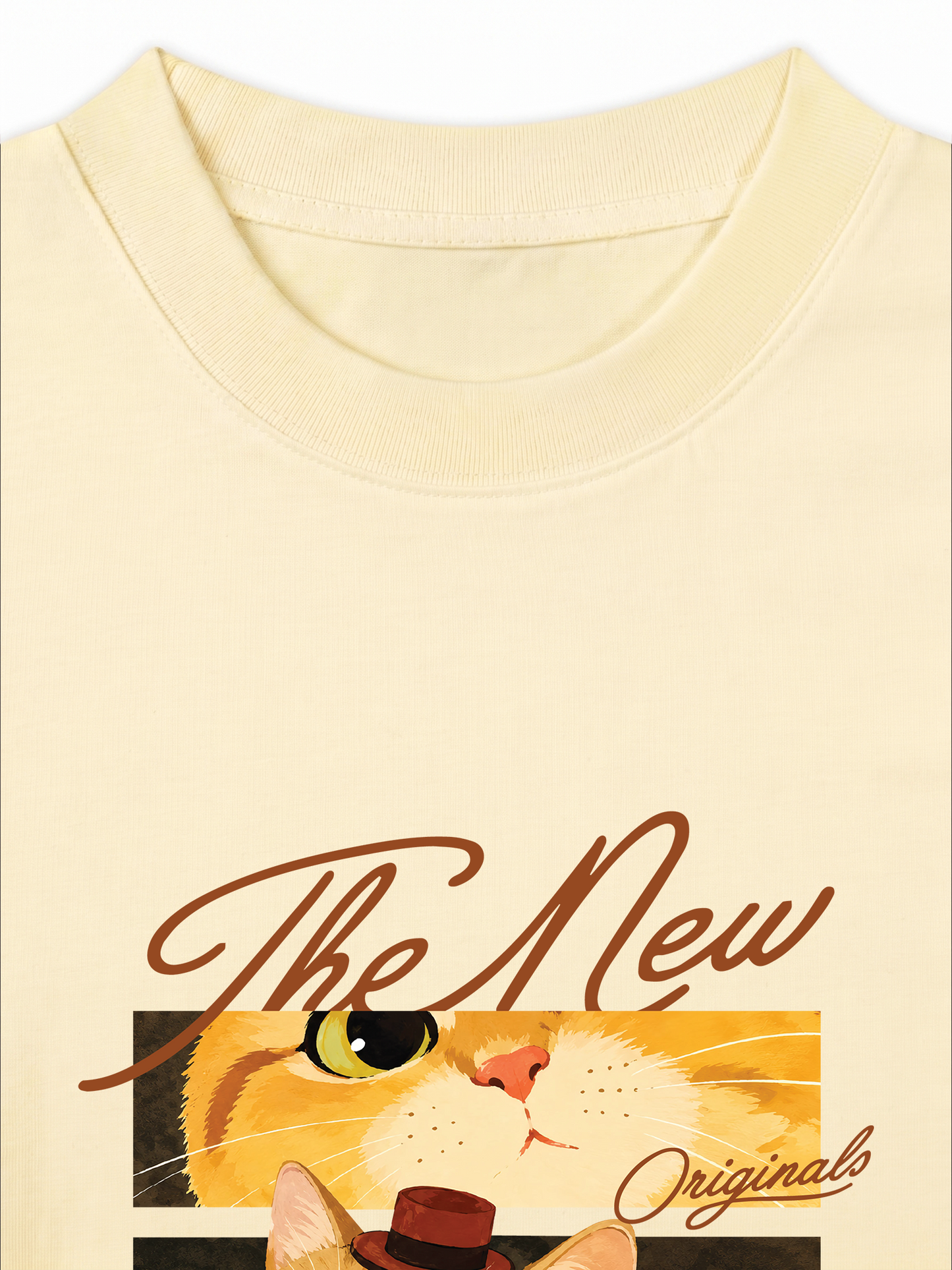 Áo Thun Relaxed Fit Fragments of Curiosity Meow