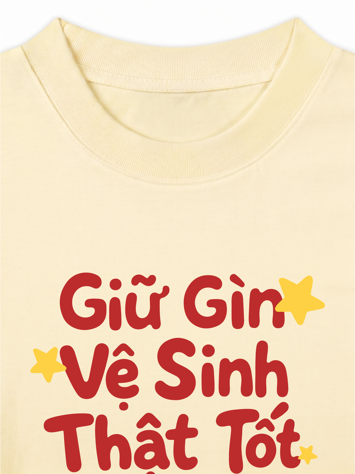 Áo Thun Relaxed Fit Giữ Gìn Vệ Sinh Thật Tốt
