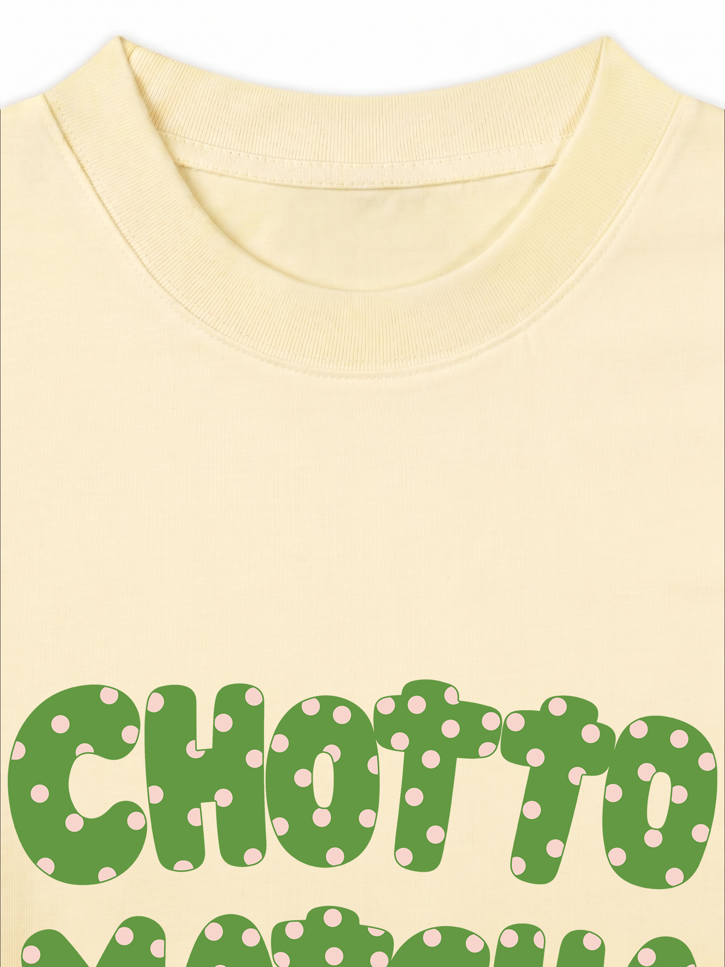 Áo Thun Relaxed Fit Chotto Matcha